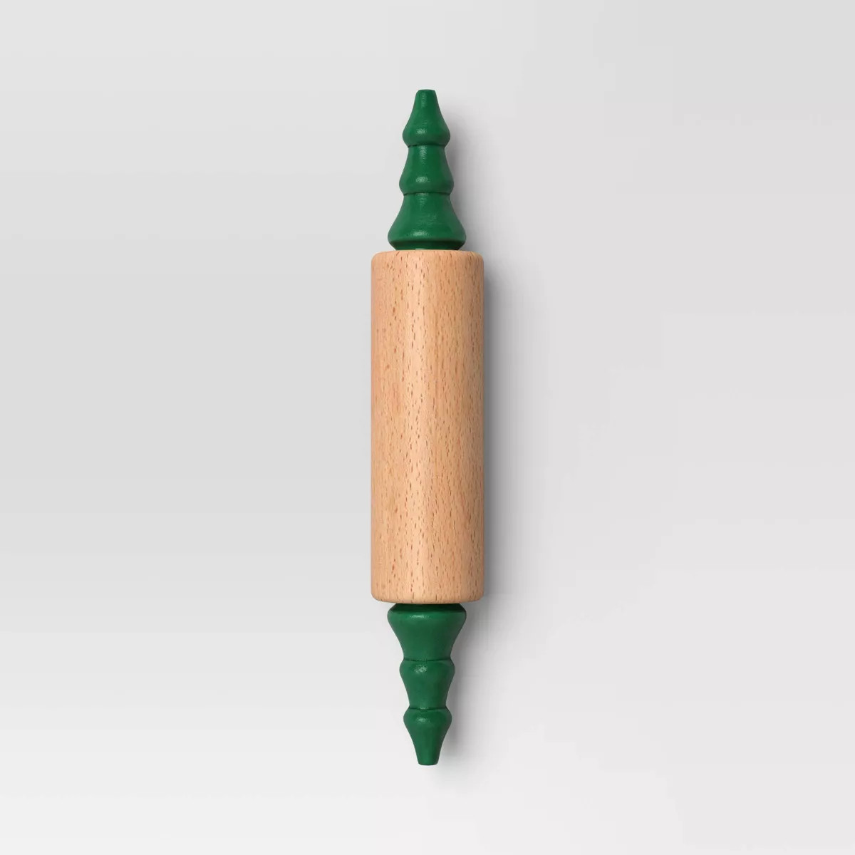 11" Christmas Handled Rolling Pin Green - Wondershop™ | Target