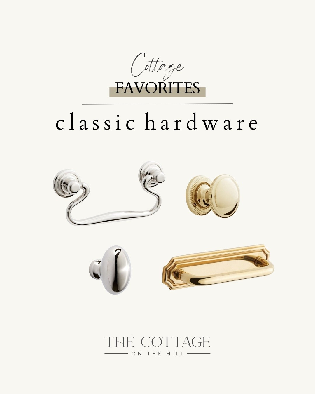 Here are some of my favorite classic hardware options 

#LTKHome
