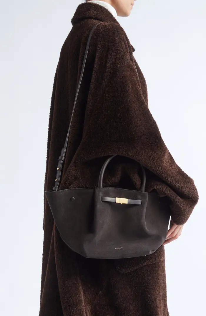 New York Leather East/West Midi Tote | Nordstrom