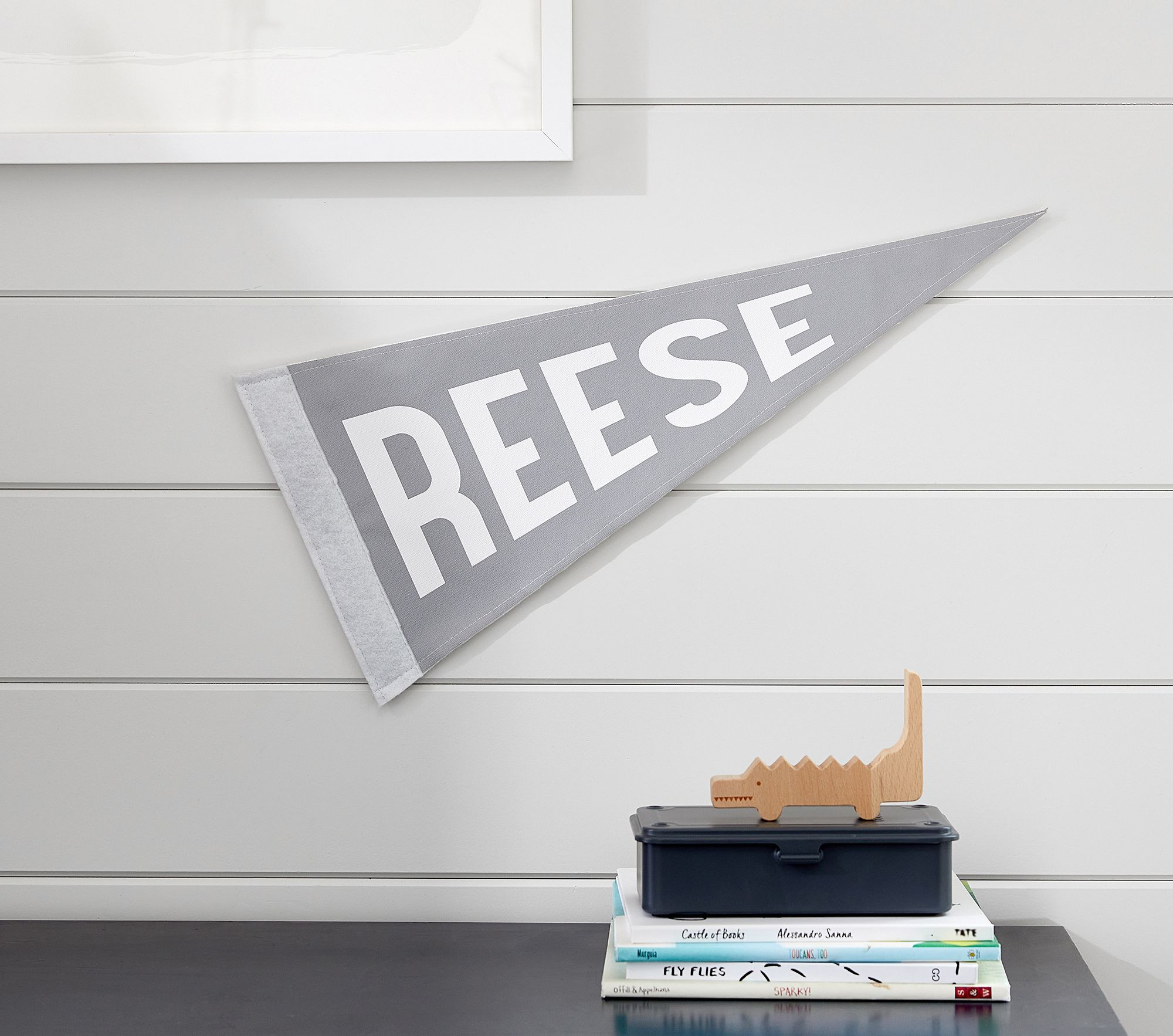 Personalized Pennant Flag | Pottery Barn Kids