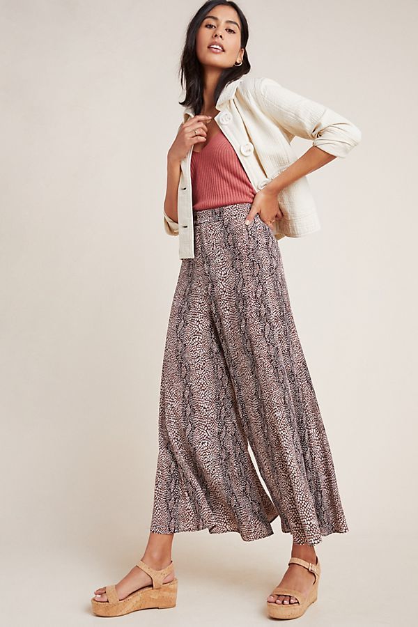 Skirted Wide-Leg Pants | Anthropologie (US)