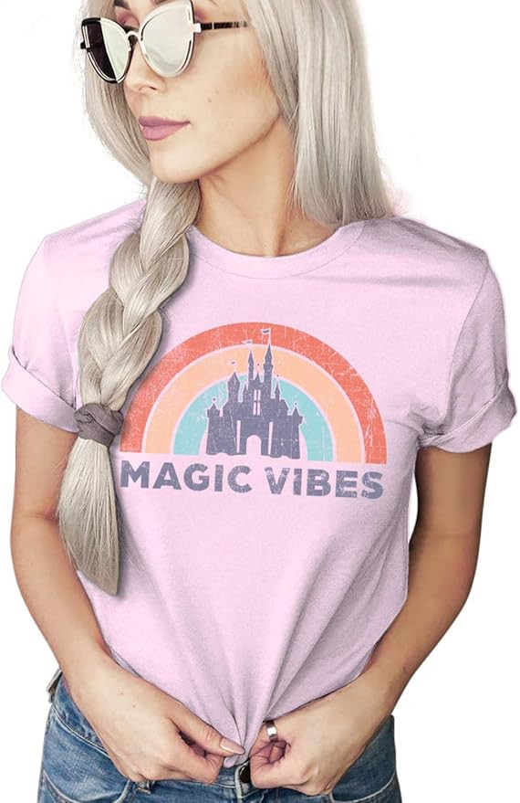 Magic Vibes Shirt | Cute Vacation Shirt for Disney | Unisex Sizing | Amazon (US)