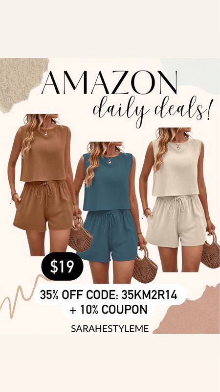 AMAZON DAILY DEALS ✨ Tues 3/12 Swipe right for the codes & enter at Amazon checkout 

FOLLOW ME @sarahestyleme for more Amazon daily deals, Walmart finds, and outfit ideas! 

*Deals can end/change at any time, some colors/sizes may be excluded from the promo 


@amazonfashion #founditonamazon #amazonfashion #amazonfinds #ltkunder50 #ltkfind #momstyle #dealoftheday #amazonprime #outfitideas #ltkxprime #ltksalealert  #ootdstyle #outfitinspo #dailydeals #styletrends #fashiontrends #outfitoftheday #outfitinspiration #styleblog #stylefinds #salealert #amazoninfluencerprogram #casualstyle #everydaystyle #affordablefashion #promocodes #amazoninfluencer #styleinfluencer #outfitidea #lookforless #dailydeals

#LTKsalealert