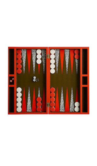 Leopard Backgammon Set | Revolve Clothing (Global)