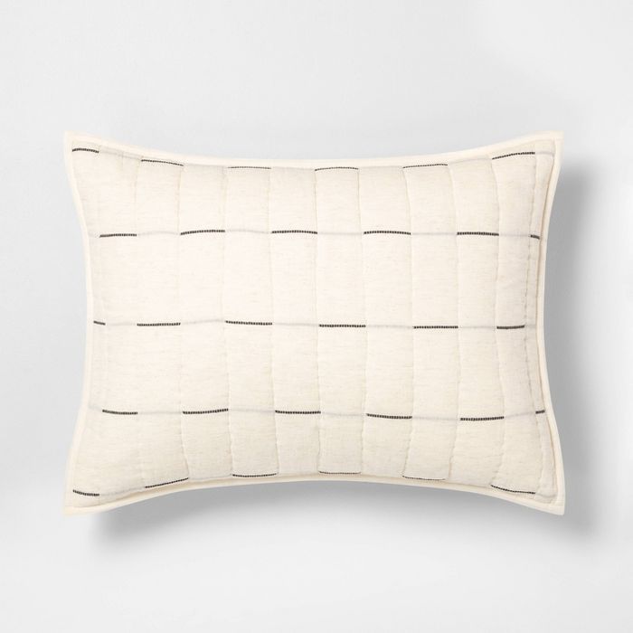 Broken Stripe Pillow Sham - Hearth & Hand™ with Magnolia | Target