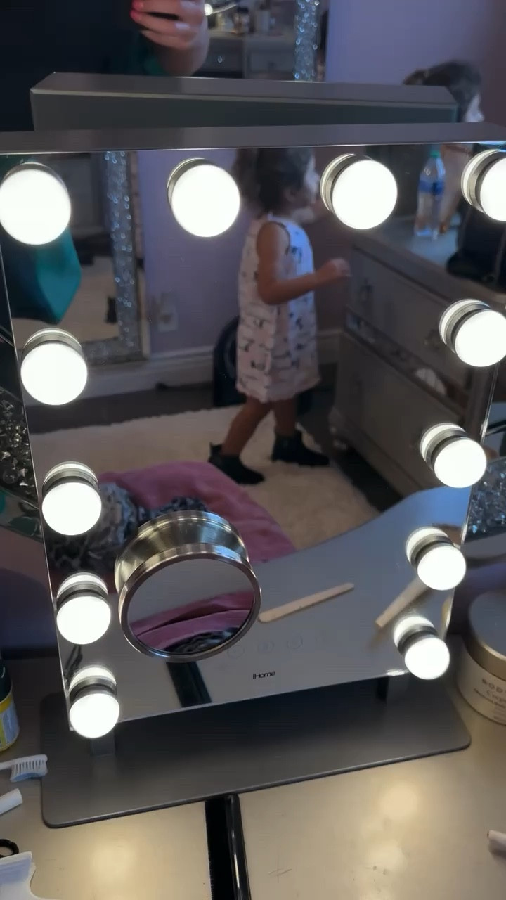 iHome Hollywood Vanity Mirror PRO with Built in Bluetooth, Voice Control, USB Input and Speaker – 16” x 12” LED Makeup Mirror with Adjustable Lights and Detachable 10x Detail Mirror

Amazon find amazon gem 

#LTKbeauty #LTKFind #LTKhome