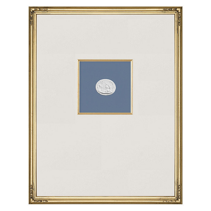 Intaglio Art - Cornflower | Ballard Designs, Inc.