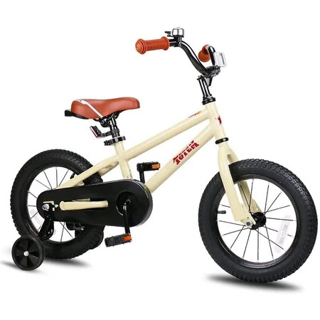 JOYSTAR Totem Series Premium Steel Body 18 Inch Kids Bike with Kickstand, Ivory | Walmart (US)