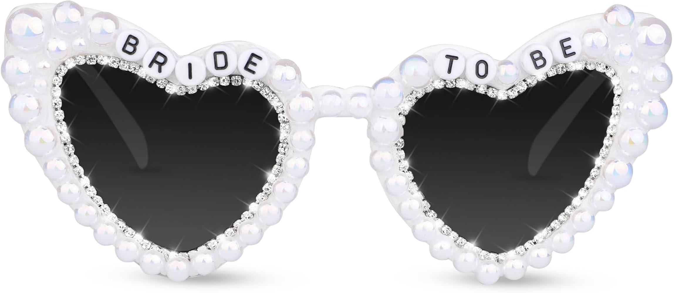 Bride Sunglasses for Bachelorette - Glasses with rhinestone, Bride to Be Gift, Bachelorette Acces... | Amazon (US)