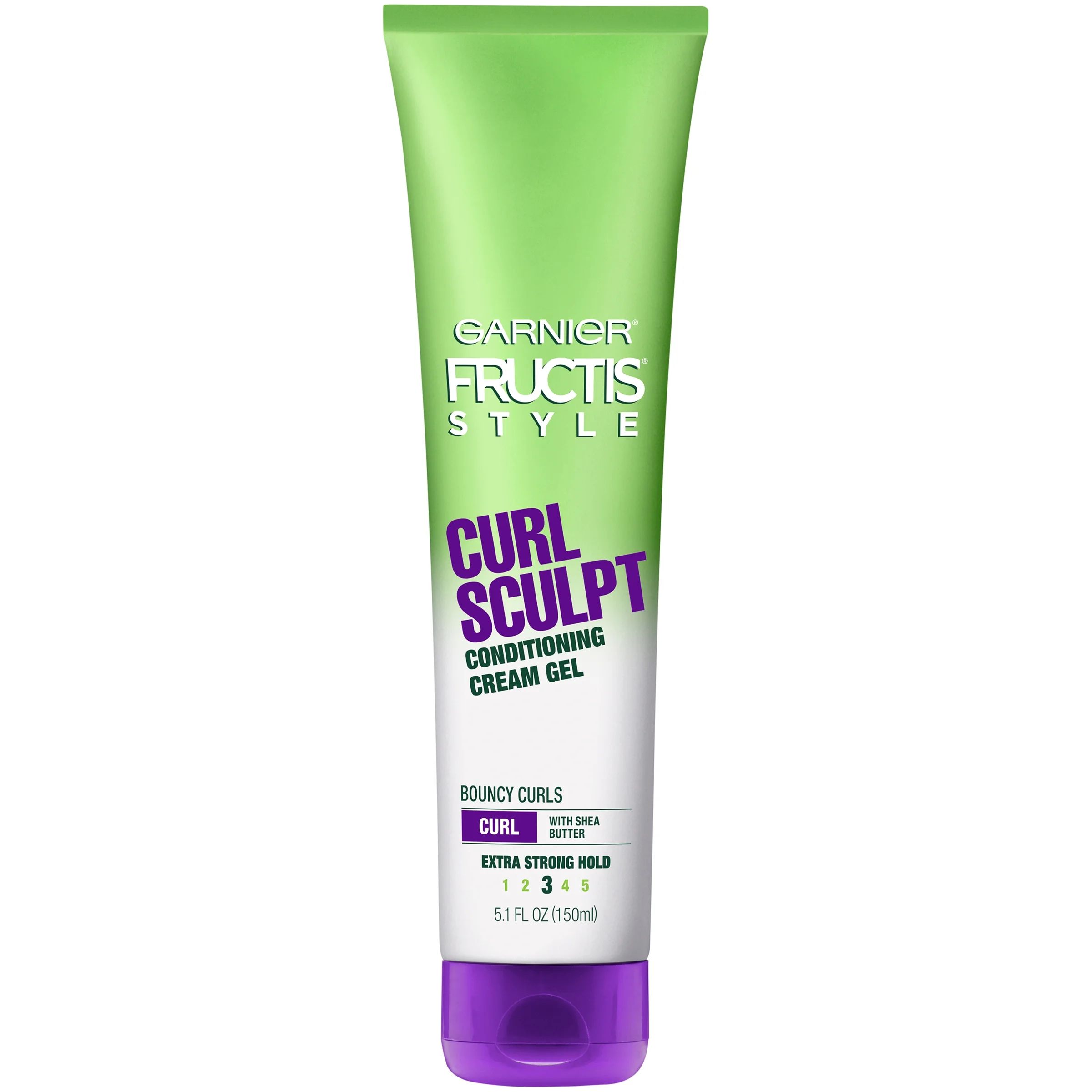 Garnier Fructis Style Curl Sculpt Conditioning Cream Gel, For Curly Hair, 5.1 fl. oz. | Walmart (US)