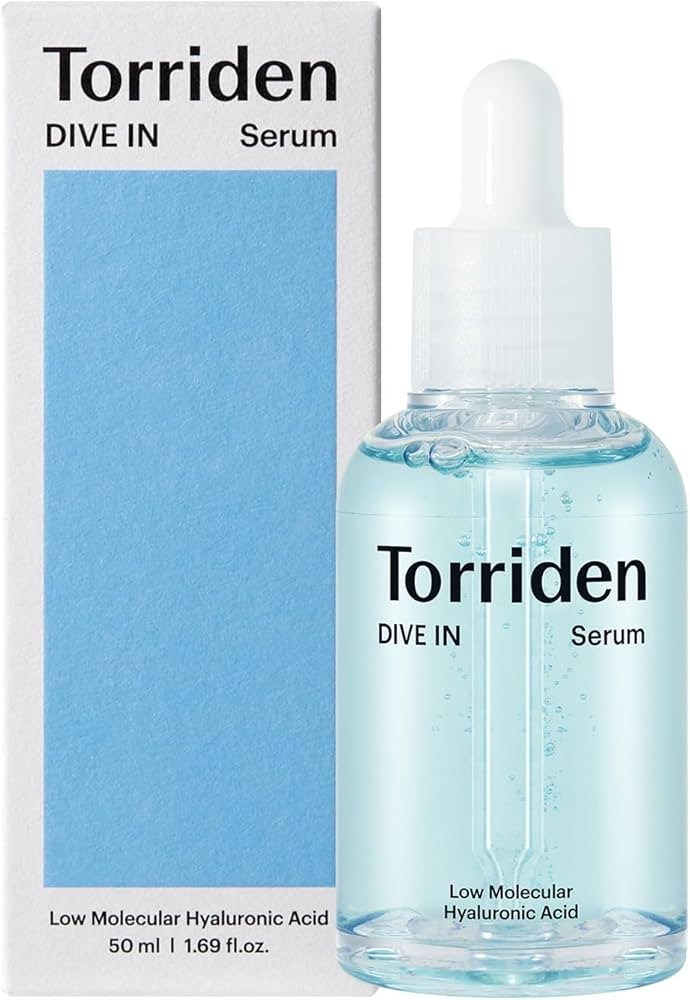 Torriden DIVE-IN Low-Molecular Hyaluronic Acid Serum, 1.69 fl oz | Deep hydration for dry skin ty... | Amazon (US)