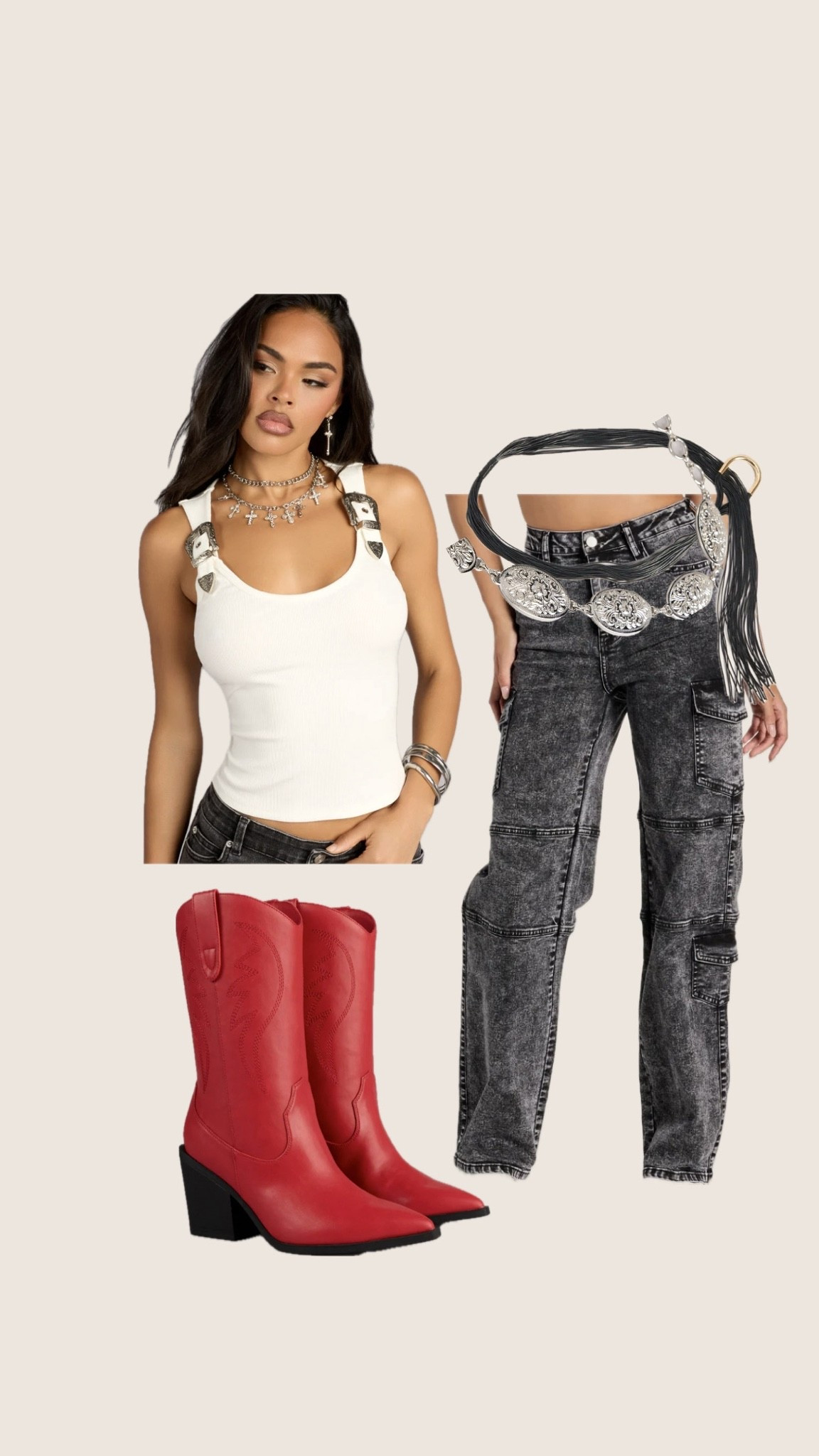 Country concert outfit inspiration & outfit idea 🤠

#LTKootd