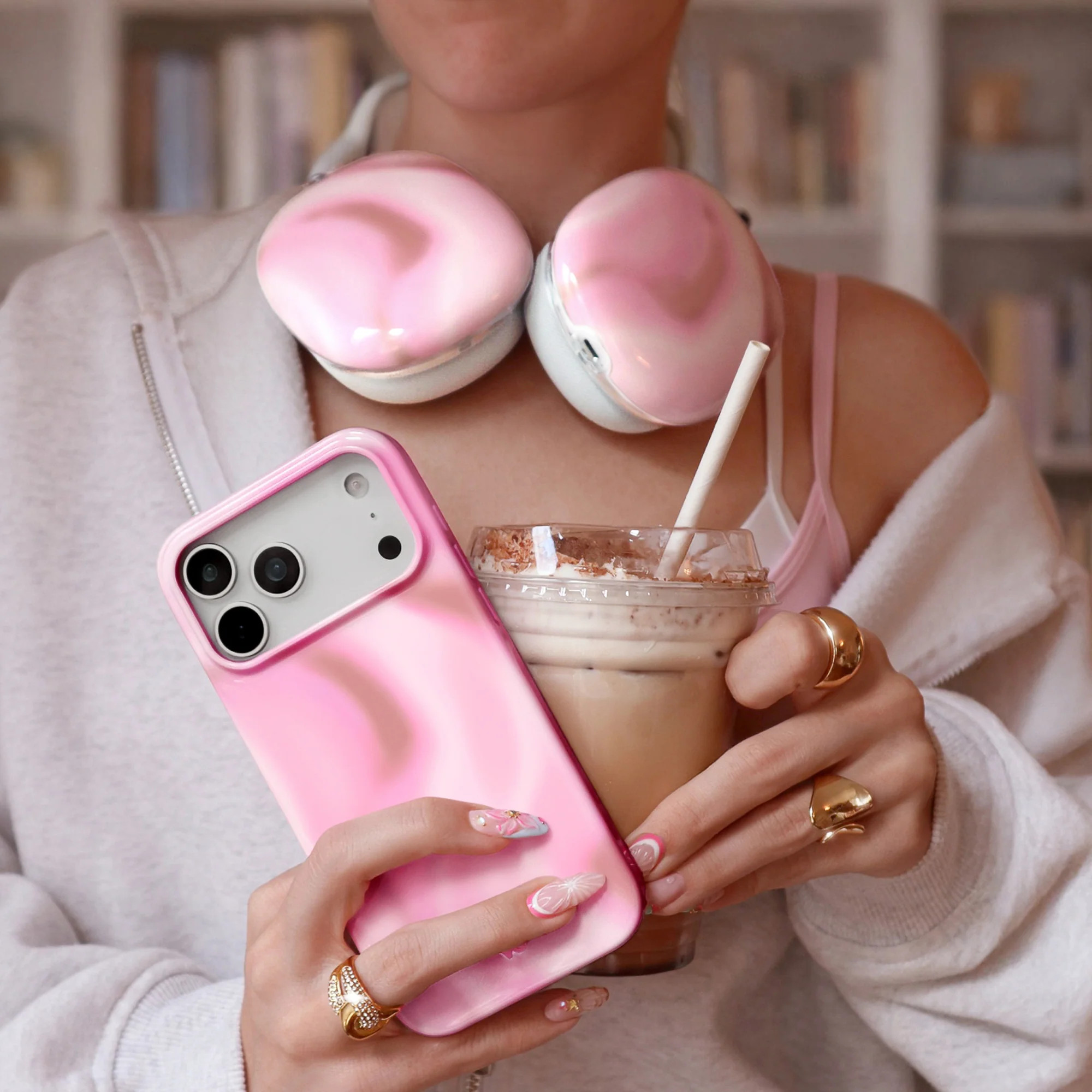 Strawberry Swirl iPhone Case | Velvet Caviar