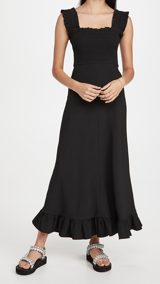 Heavy Crepe Maxi Dress | Shopbop