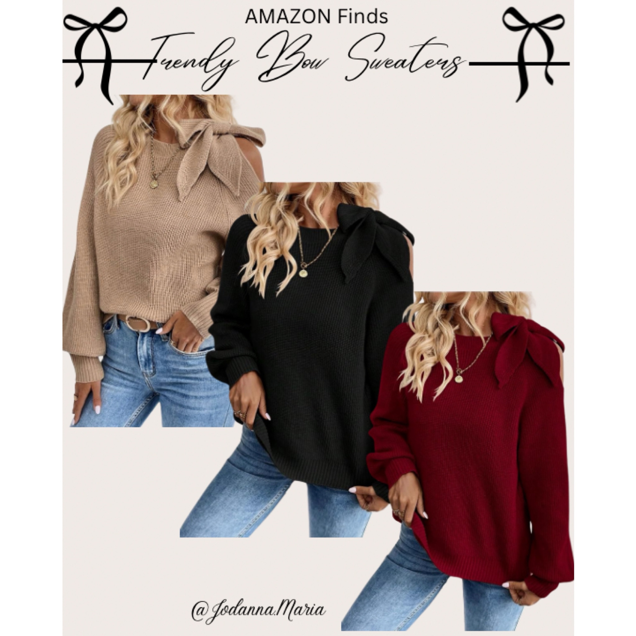 Trendy Bow Cold Shoulder Sweater

Tags: bow, cold shoulder sweater, sweater, bow sweaterr

#LTKWorkwear #LTKFindsUnder50 #LTKStyleTip
