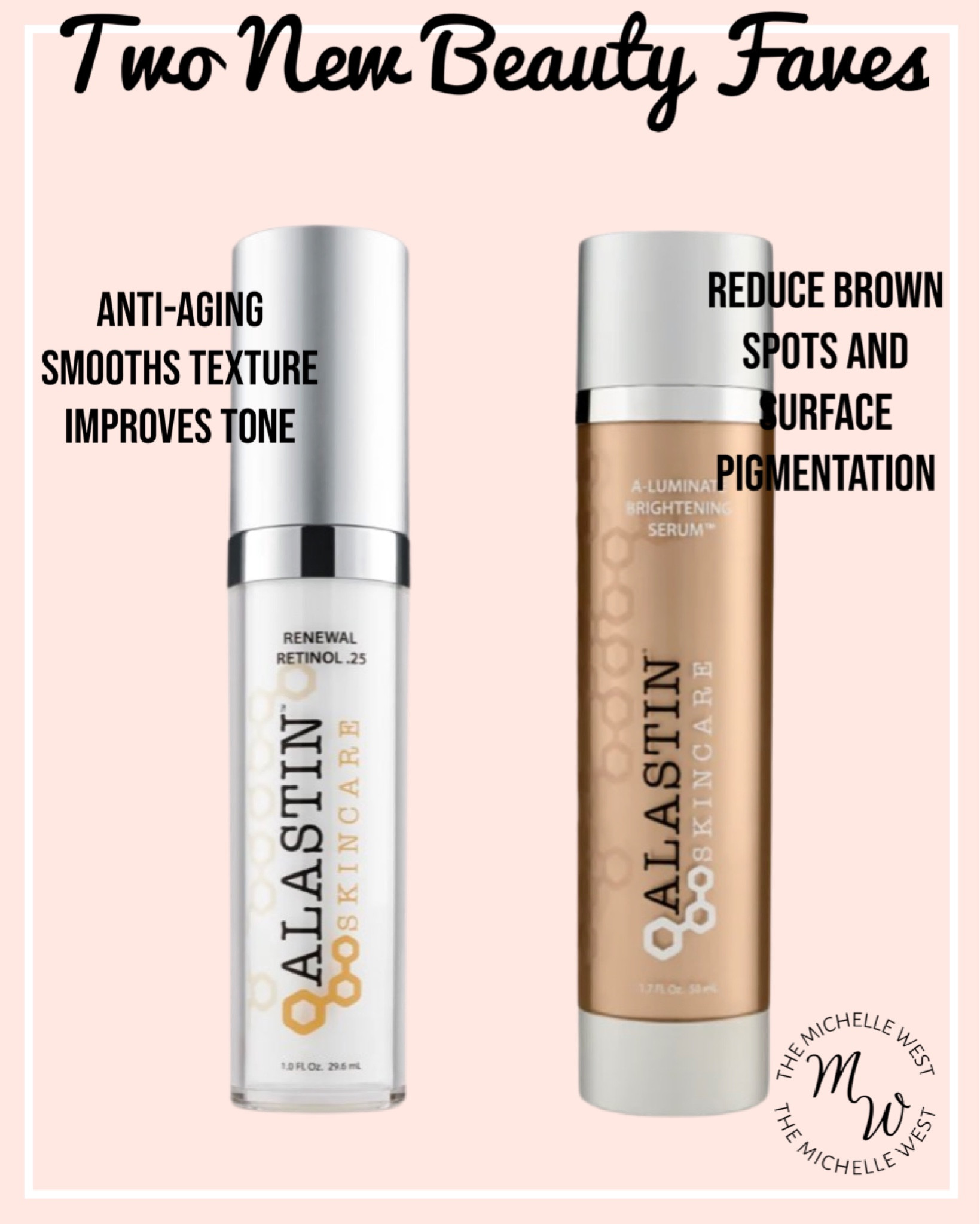 I’ve been trying these over the last two weeks and have noticed a huge difference in my skin in both the texture and in my brown spots! Might switch to a full regimen eventually and see how it works! Will report back in more as I try but loving these two! 

#LTKunder100 #LTKbeauty #LTKstyletip