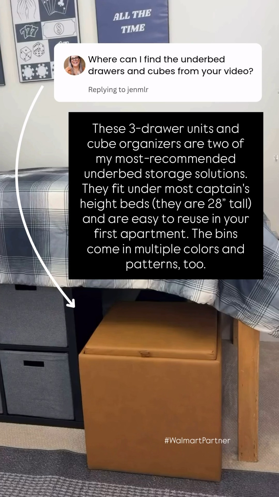 Dorm Shopping Season is in full swing, and I'm answering questions every day about the best products, what to look for, how many you need...

Underbed storage, microwaves, and ottomans were hot topics this week, and these Walmart finds are in stock at hard-to-beat prices. 

#WalmartPartner, #Walmart, @Walmart 

 