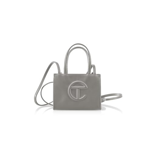 TELFAR Small Shopping Bag - Grey | Amazon (US)