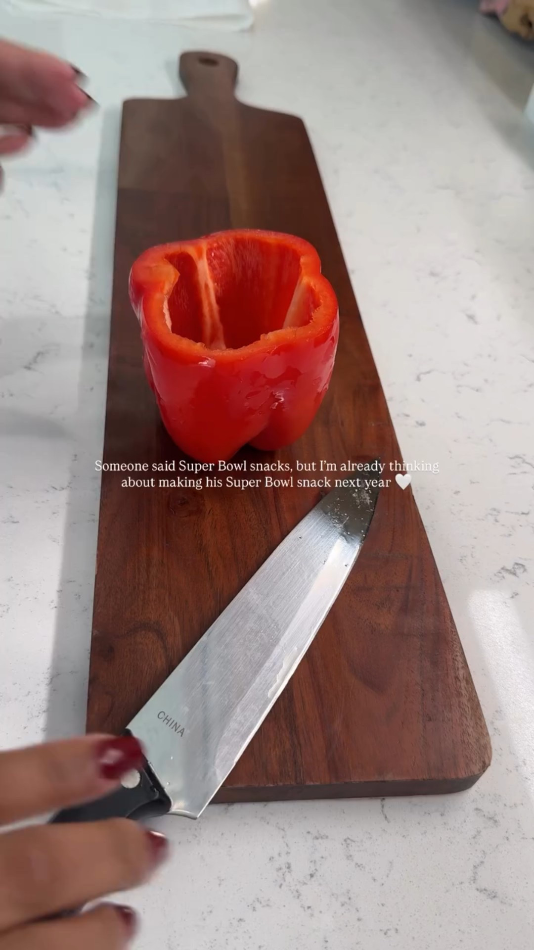 Made some Super Bowl snacks today 🍽️ but let’s be honest I’m really over here planning this week’s content 😂😂😂. Long distance wife energy means snacks & strategy. 🤍 Everything used here is linked in my bio.

#LTKfoodie