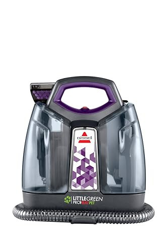 BISSELL Little Green Proheat Portable Deep Cleaner/Spot Cleaner and Car/Auto Detailer with self-Cleaning HydroRinse Tool for Carpet and Upholstery, Purple | Amazon (US)