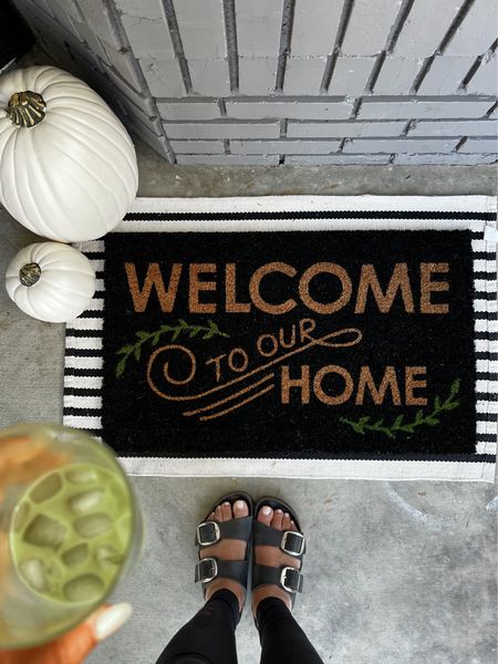 A Porch refresh starts with a cute new doormat! I love that I can use this for Halloween and through the rest of the holidays.

#LTKHoliday #LTKHalloween #LTKSeasonal