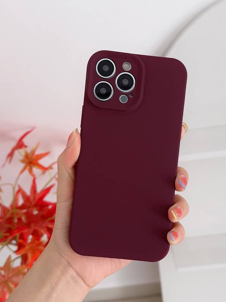 Burgundy Phone Case | SHEIN