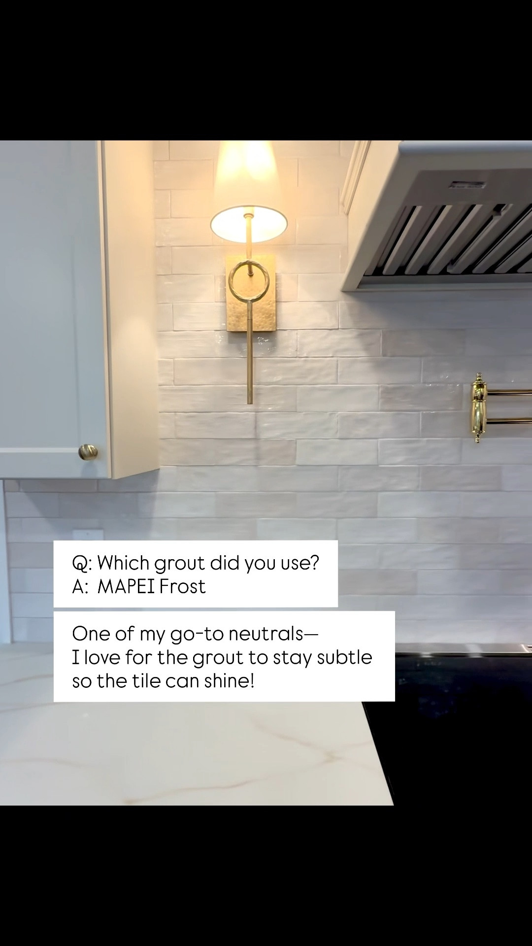 My favorite go to neutral grout - subtle so the tile can shine!

#LTKHome