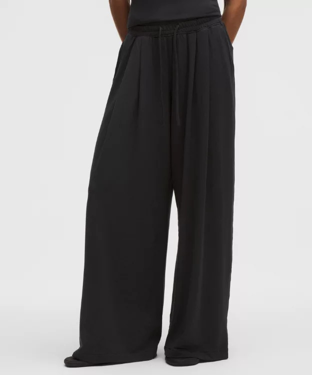 BeCalm High-Rise Pleated Extra-Wide Leg Pant   Updated Fabric | lululemon (AU)