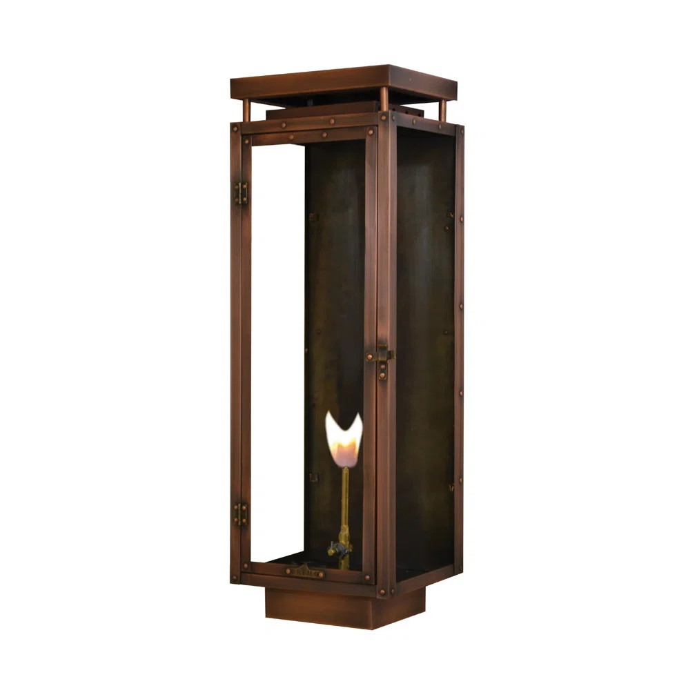 Donnay Gas Powered Square / Rectangular Lantern | Wayfair North America