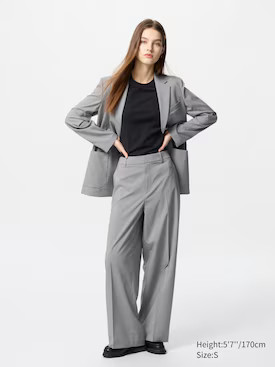 WOMEN'S AIRSENSE WIDE PANTS (MIRACLE AIR) | UNIQLO AU | Uniqlo Australia