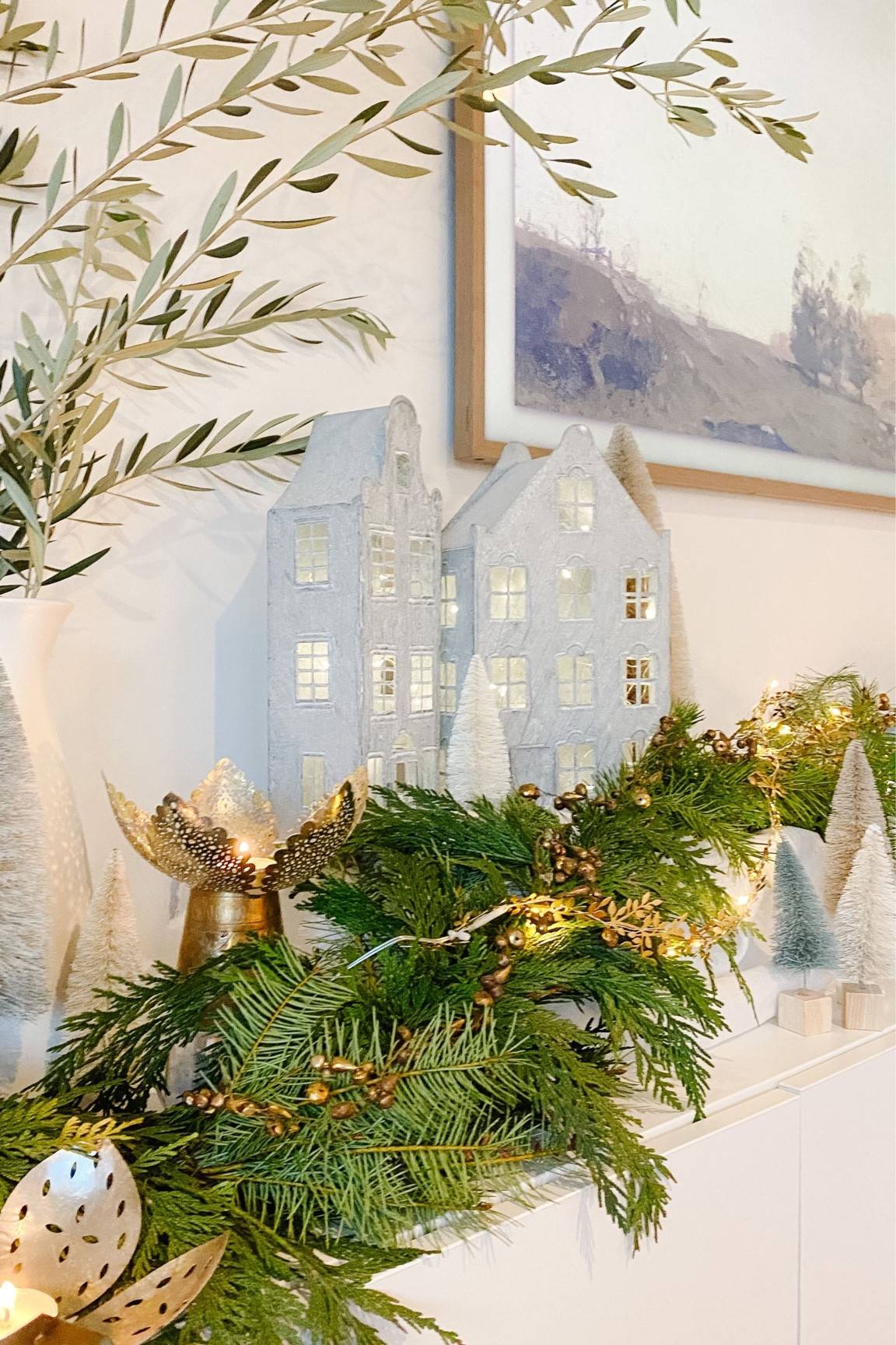 Christmas Village for the holiday season. Items are linked and many are on sale! #Christmas #Christmasdecor

#LTKunder100 #LTKhome #LTKSeasonal #LTKHoliday