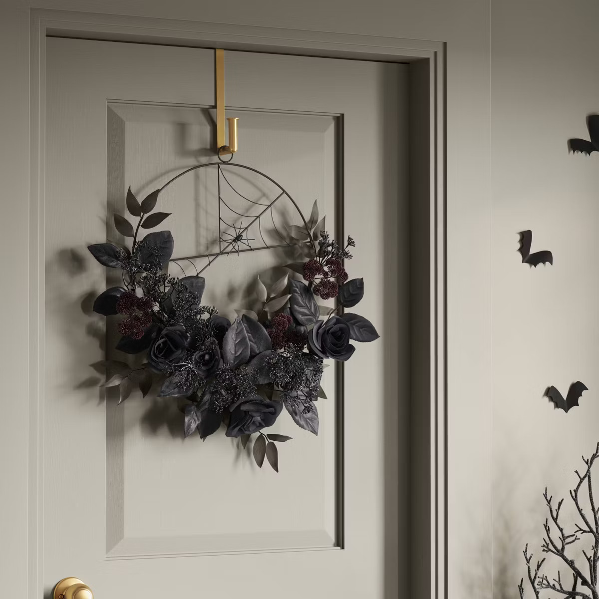Floral Halloween Wreath - Threshold™ | Target