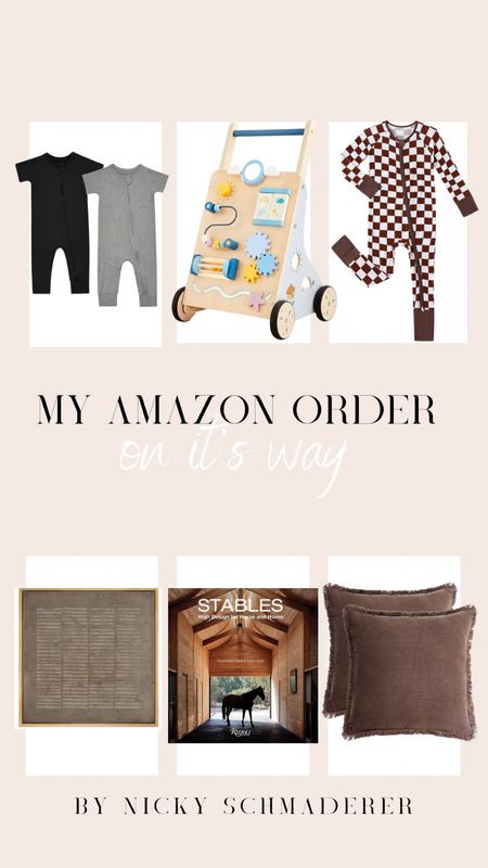Linking my recent Amazon order! I stocked up on some Jammie’s for baby and some home decor!

Amazon home 
Amazon fashion 
Amazon finds 
Baby 


#LTKfindsunder50 #LTKbaby #LTKhome