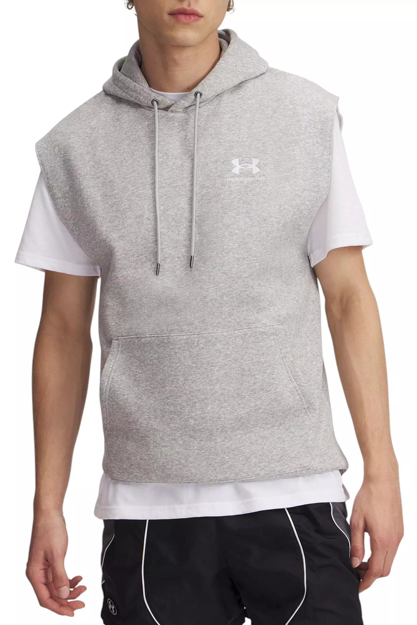 Under Armour Men's Icon Fleece Sleeveless Hoodie | DICK'S Sporting Goods