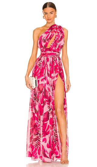 Camilla Maxi Dress in Fuchsia | Revolve Clothing (Global)
