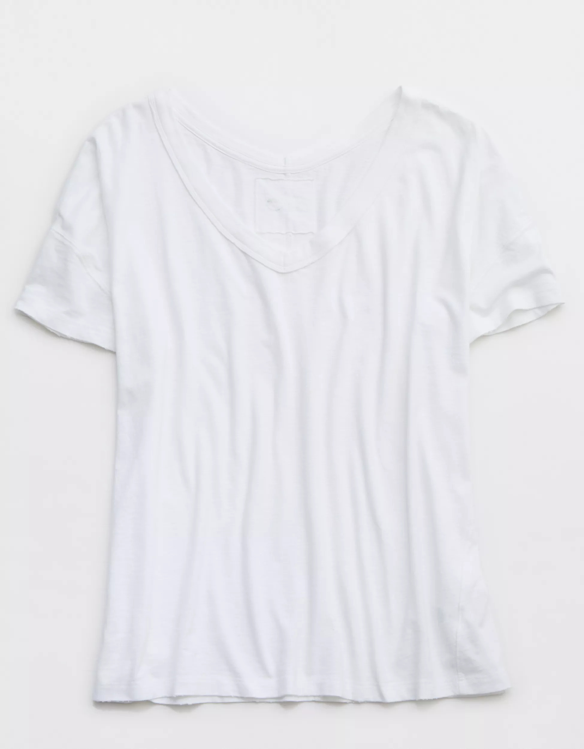 Aerie Oversized V-Neck Boyfriend T-Shirt | Aerie