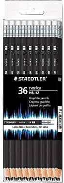 Staedtler Norica #2 HB Woodcased Pencils Black 36/Pack (1, A) | Amazon (US)