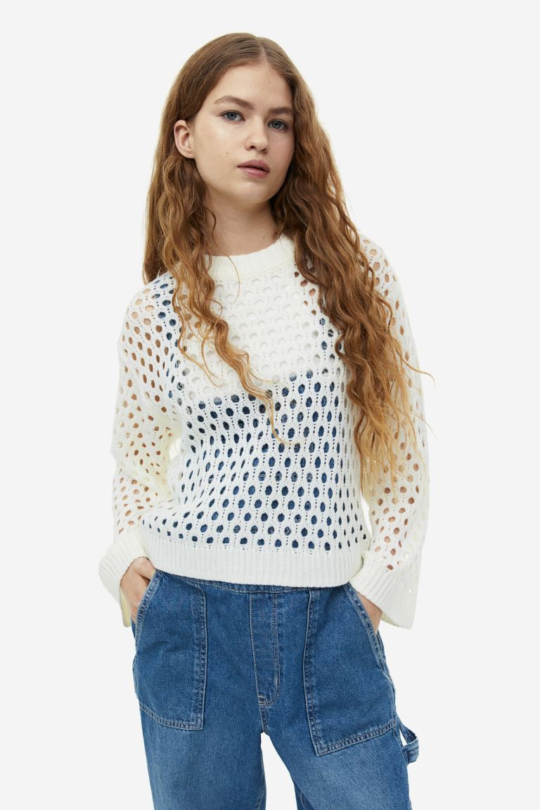 Hole-knit Sweater | H&M (US + CA)