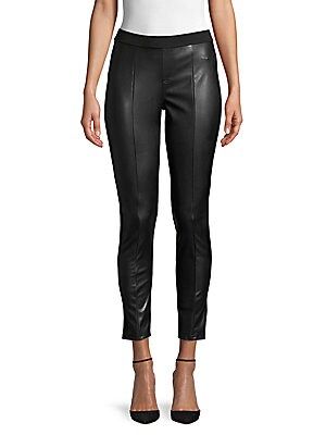 Faux Leather Cropped Pants | Saks Fifth Avenue OFF 5TH (Pmt risk)