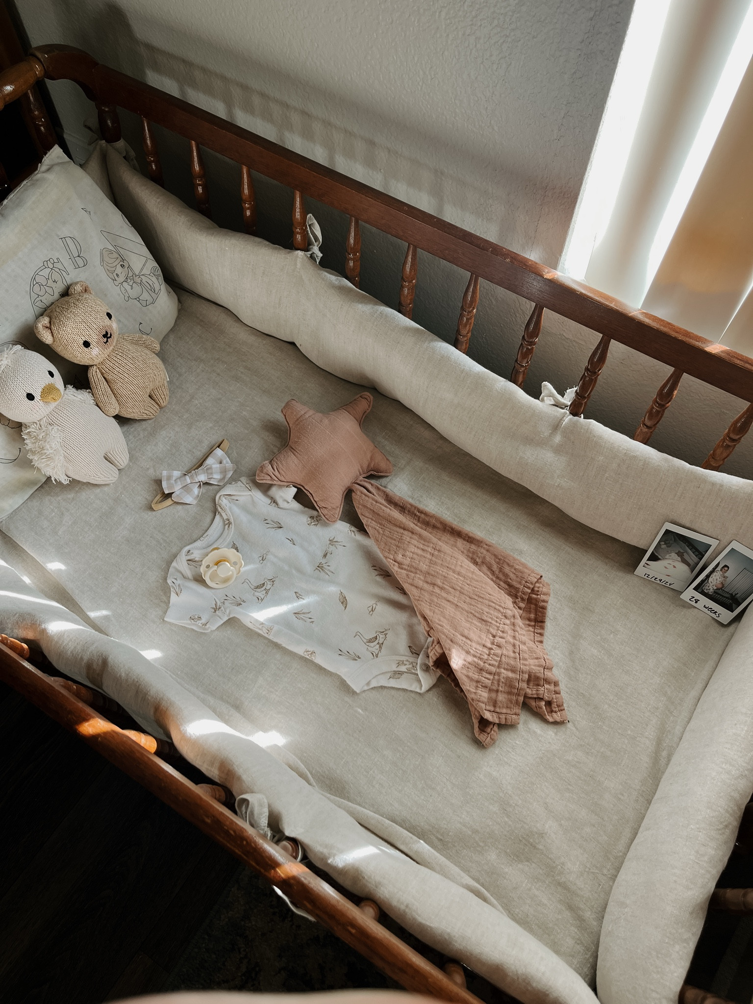 We can’t wait to meet our daughter! Our lil sis. 🫶🏻 baby girl Stuffed animals. Baby outfit, lovey, cradle 

#LTKBump #LTKBaby #LTKFamily