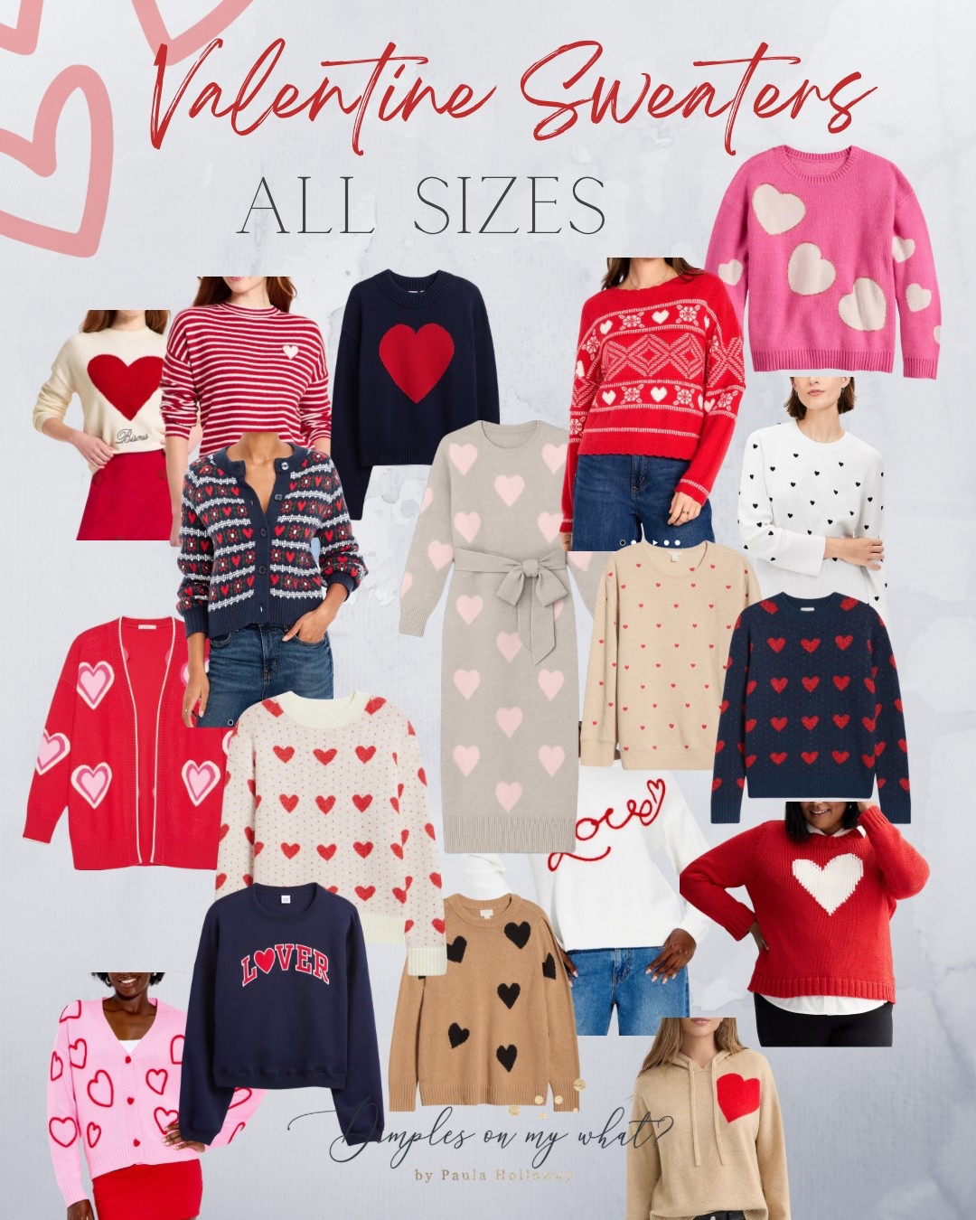 All the size inclusive valentine sweaters to LOVE ❤️. Most go up to at least an XXL while others go include plus-size valentine sweater options. 



#LTKValentine #LTKPlusSize #LTKMidsize