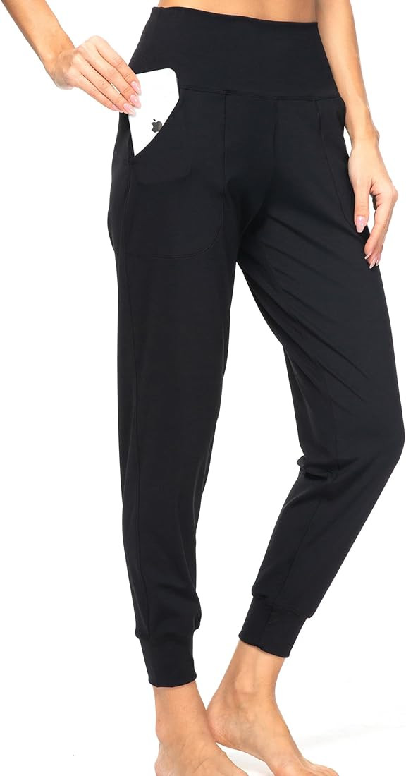 Kcutteyg Womens Joggers with Pockets, Lightweight Quick Dry Athletic Workout Soft Pants for Gym, ... | Amazon (US)