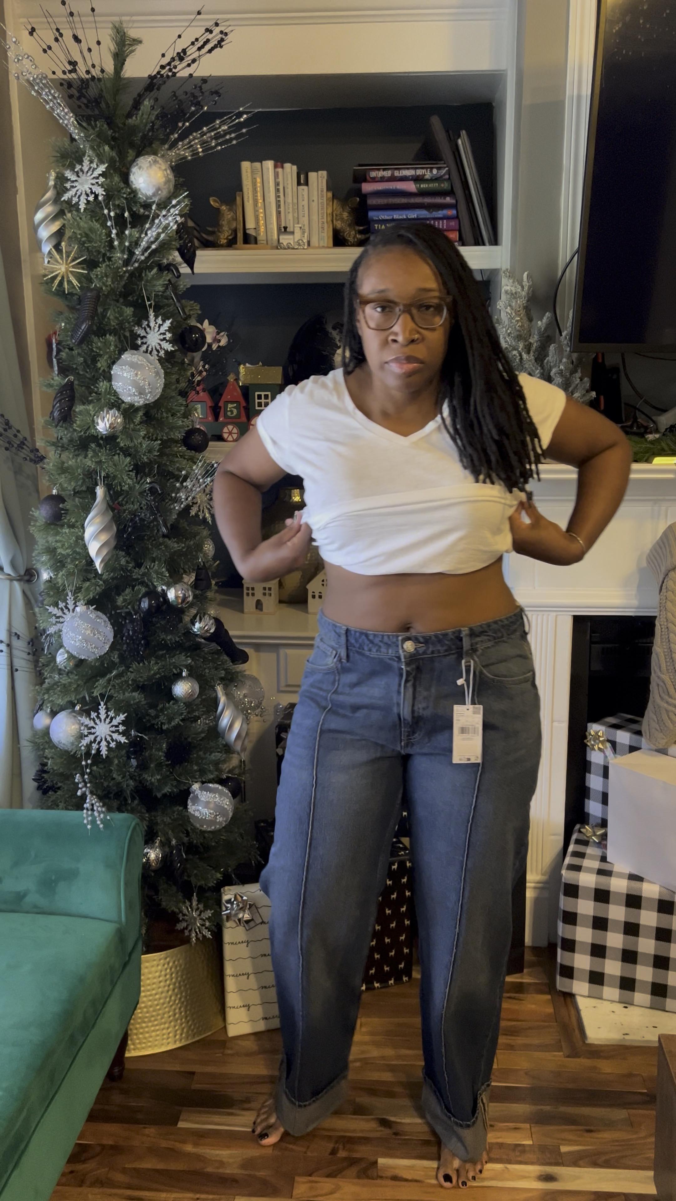 Great cuffed jeans from #Mango

Wearing size 12

#LTKMidsize #LTKStyleTip