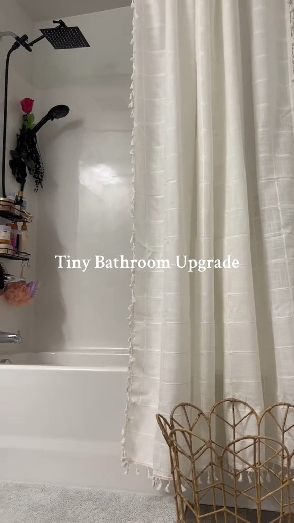 Renter Friendly Shower Upgrade 

#LTKVideo #LTKhome #LTKMostLoved