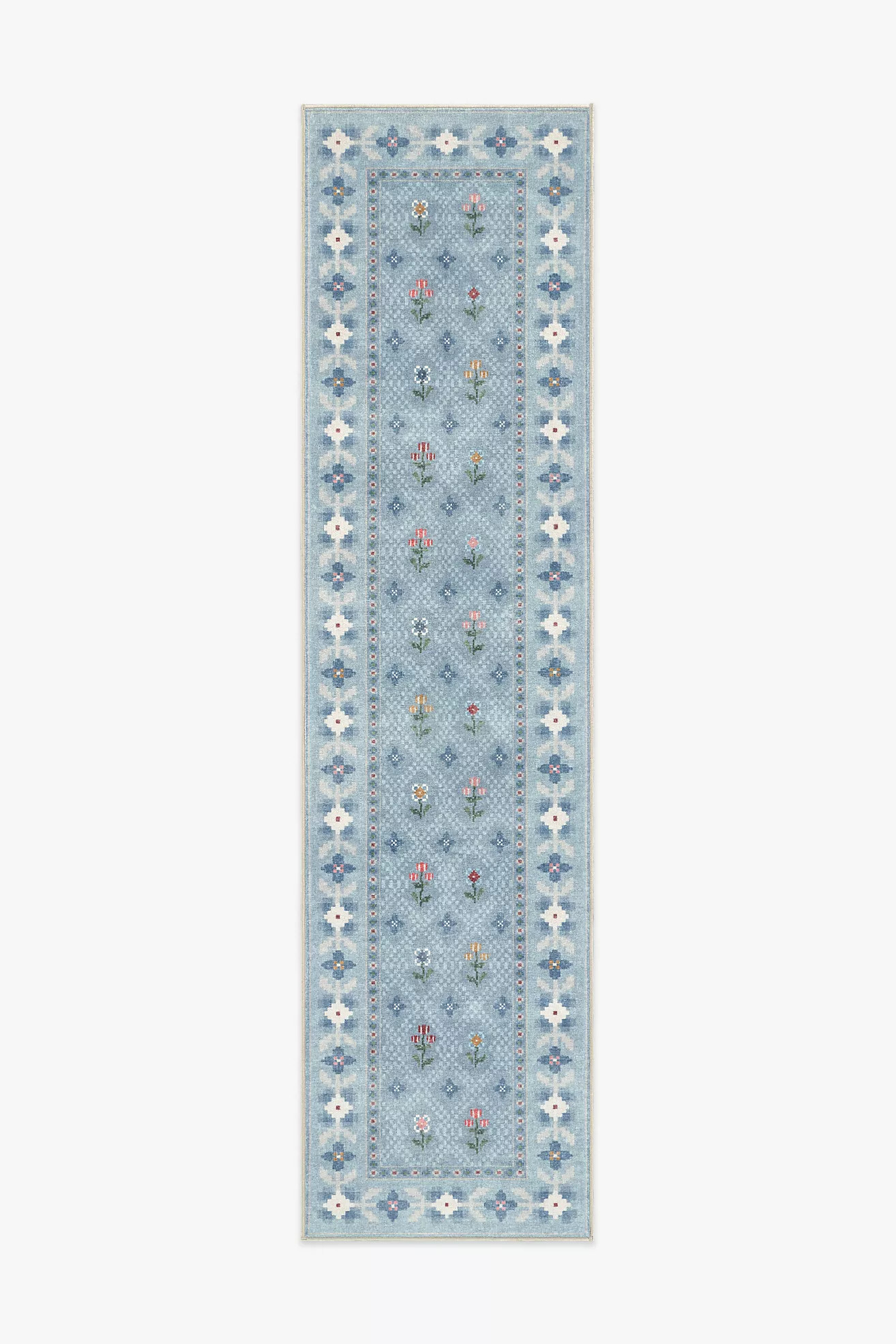 Ruggable Washable Folk Floral Ella Rug | Anthropologie (US)