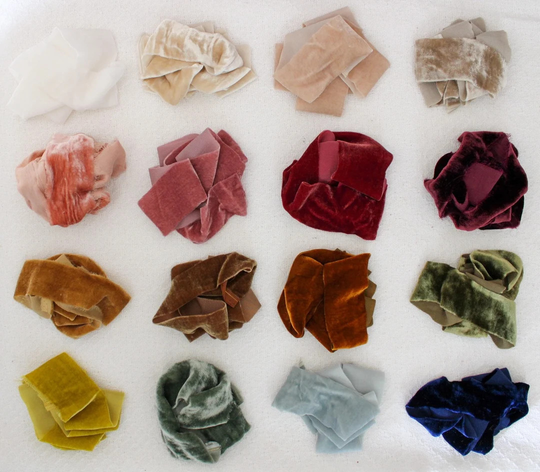 Vintage Silk Velvet Ribbon | Etsy (US)