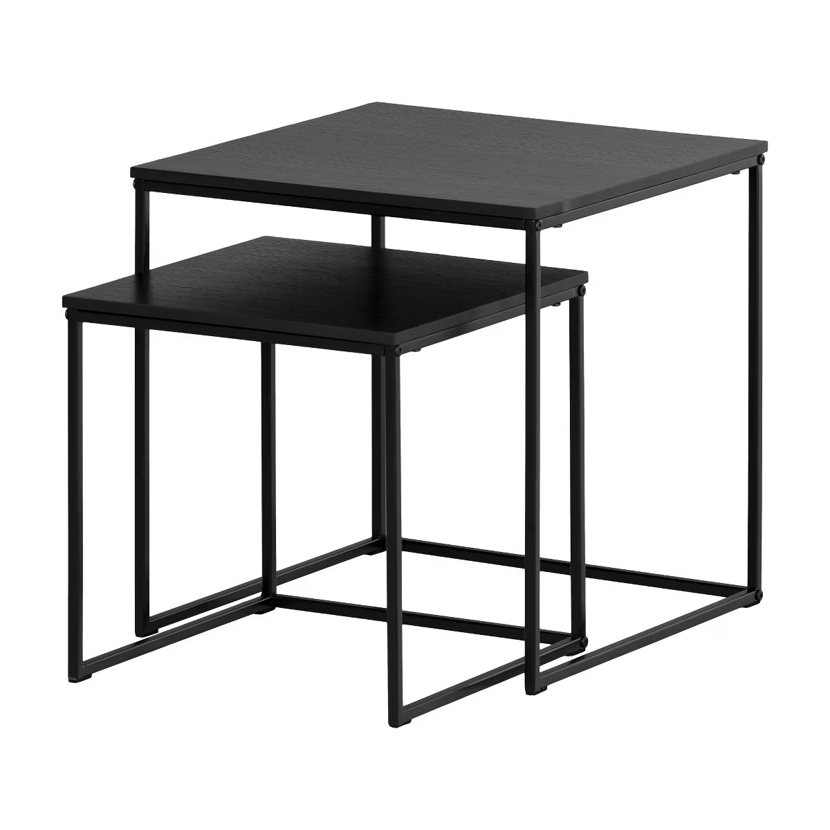 Set of 2 Slendel Nesting Tables Black Oak - South Shore | Target