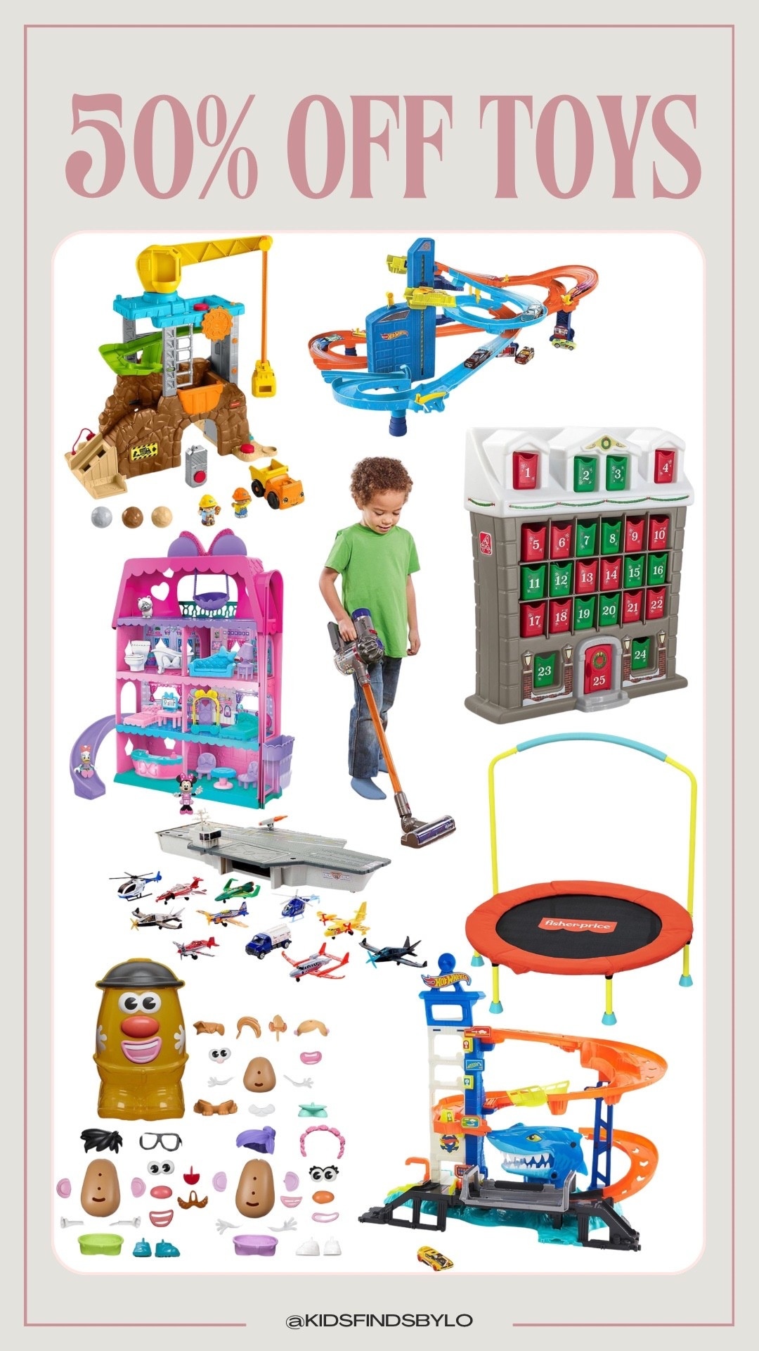 50% off toys! Black Friday deals!

#LTKCyberWeek #LTKKids #LTKSaleAlert