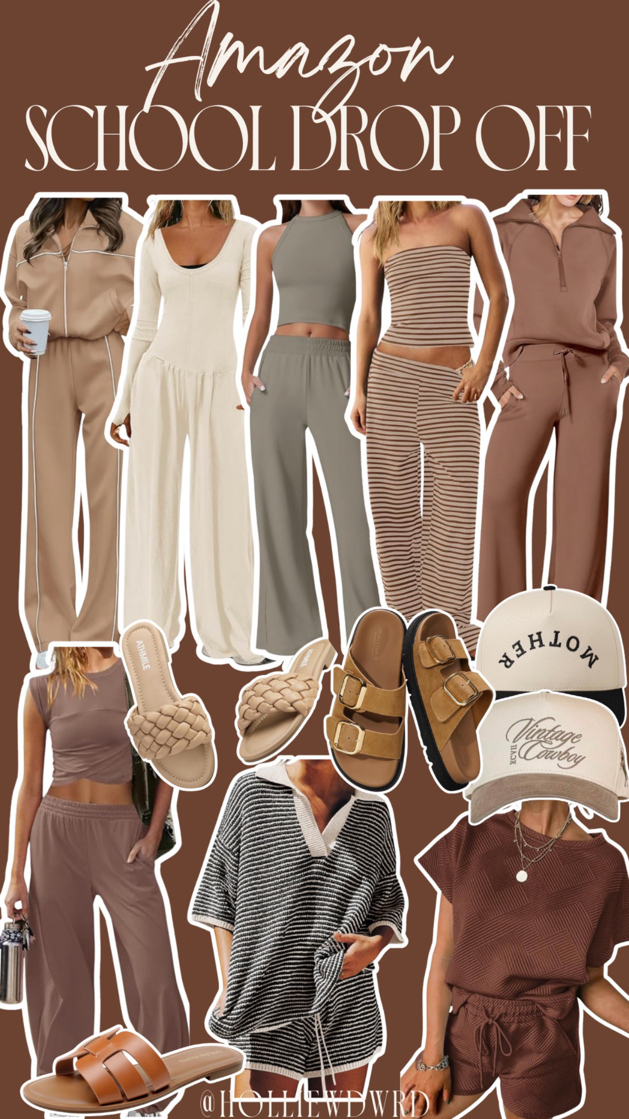 school drop off outfit ideas from amazon 🤍 

 