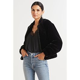 BLANKNYC Kaia Faux Fur Bomber | EVEREVE | Evereve